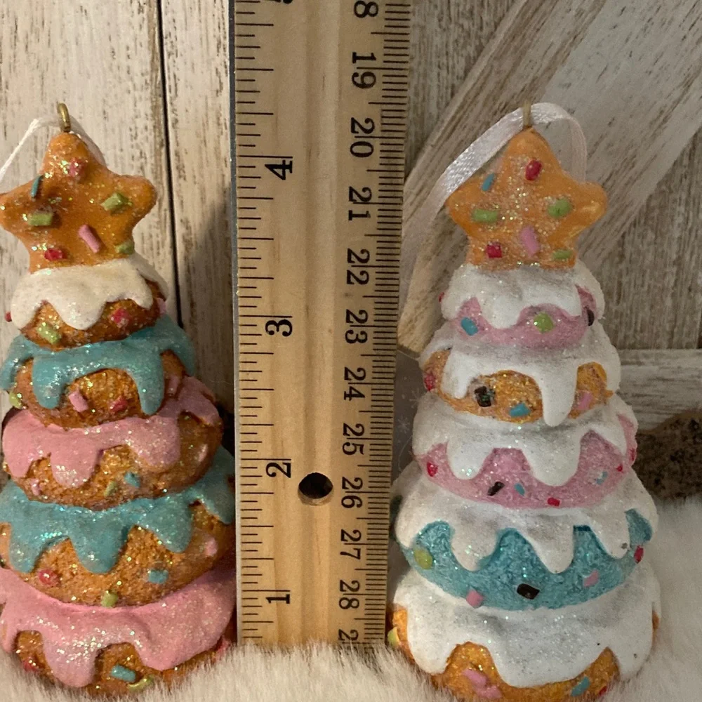 Hobby Lobby 2017 Colorful  Donut Ornaments